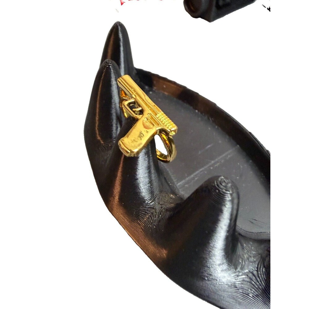 14K Gold Pistol Gun Ring 5 Grams Size 11